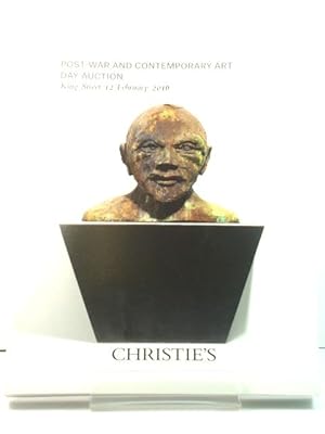 Christie's Sale 11796: Post-War and Contemporary Art Day Sale, 12 February 2016
