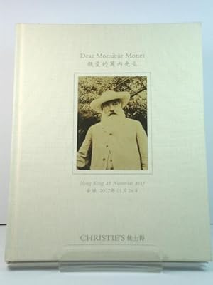 Christie's Sale 15770: Dear Monsieur Monet, 28 November 2017