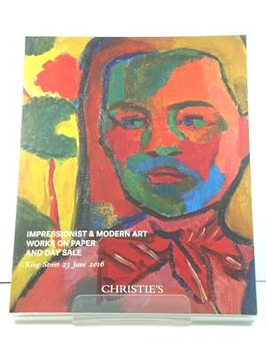 Christie's Slae 11793/11794: Impressionist & Modern Art Works on Paper and Day Sale, 23 June 2016