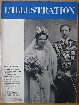 L'illustration N°4966 du 7 Mai 1938. Le mariage du roi d'Albanie .