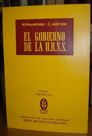 Imagen del vendedor de EL GOBIERNO EN LA U.R.S.S. a la venta por Fbula Libros (Librera Jimnez-Bravo)