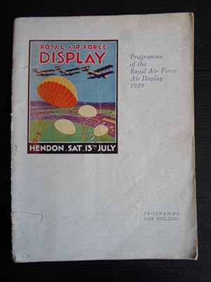 Programme of the Royal Air Force Air Display