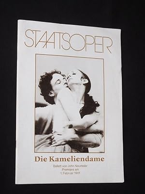 Staatsoper. Zeitung der Hamburgischen Staatsoper. Schwerpunkt: Ballett-Erstaufführung "Die Kameli...
