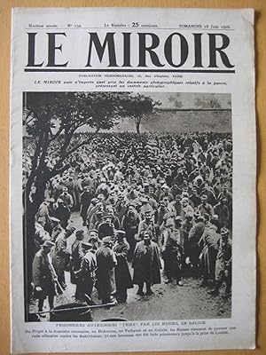 Le Miroir N°134 du 18 Juin 1916