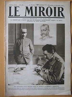 Le Miroir N°162 du 31 Décembre 1916