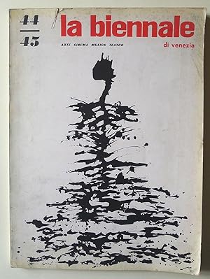 La Biennale di Venezia. Arte, Cinema, Musica, Teatro. No.s 44/45 (1961).