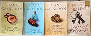 Seller image for Diana Gabaldon Lord John Series Complete Set [Lord John and the Private Matter, The Brotherhood of the Blade, The Hand of the Devil, and The Scottich Prisoner] Outlander Series Author [Paperback] Diana Gabaldon for sale by Lakeside Books