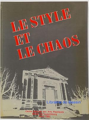 Seller image for Le style et le chaos for sale by Librairie du Bassin