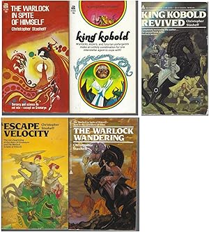 Seller image for WARLOCK / ROD GALLOWGLASS" SERIES: The Warlock in Spite of Himself (#1) / King Kobold & King Kobold Revived (#2) / Escape Velocity (#5) / The Warlock Wandering (#6) for sale by John McCormick