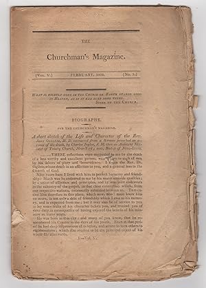 Bild des Verkufers fr The Churchman's Magazine. Vol. V. February, 1808. No. 2 zum Verkauf von Kaaterskill Books, ABAA/ILAB