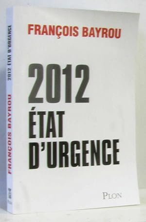 2012 État d'urgence