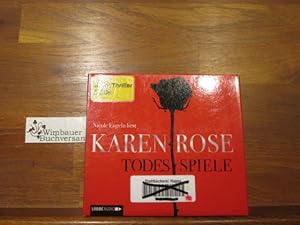 Image du vendeur pour Nicole Engeln liest Karen Rose, Todesspiele. aus dem Amerikan. bers. von Kerstin Winter. Regie: Verena Roelvink mis en vente par Antiquariat im Kaiserviertel | Wimbauer Buchversand