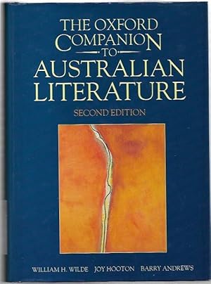 Seller image for The Oxford Companion to Australian Literature. for sale by City Basement Books