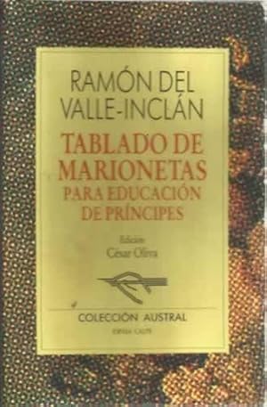 Imagen del vendedor de Tablado de marionetas para educacin de prncipes a la venta por Librera Cajn Desastre