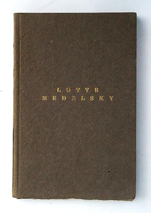 Seller image for Lotte Medelsky. Eine Wertung. for sale by erlesenes  Antiquariat & Buchhandlung