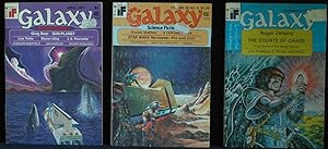 Galaxy Science Fiction. Three 1977 Editions