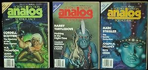 Analog Science Fiction And Science Fact Three Editions