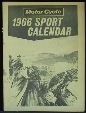 Motor Cycle 1966 Sport Calendar