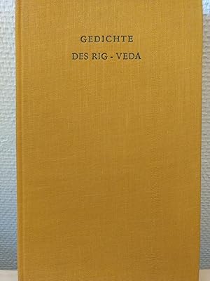 Seller image for Gedichte des Rig-Veda for sale by PlanetderBuecher