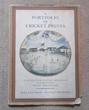 Seller image for A Portfolio of Cricket Prints: A Nineteenth Century Miscellany for sale by BRIMSTONES