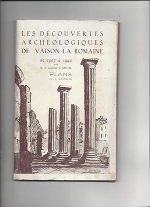 Les découvertes archéologiques de Vaison-la-Romaine. Plans