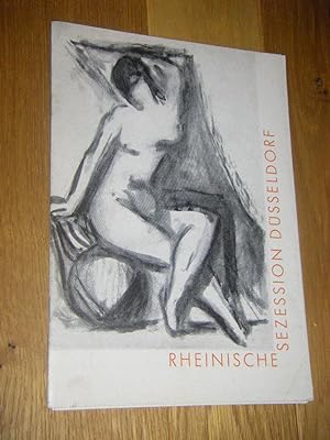 Jahres-Ausstellung der Rheinischen Sezession Düsseldorf in den Räumen des Kunstvereins Düsseldorf...