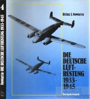 Bild des Verkufers fr Die Deutsche Luftrstung 1933 - 1945 Band 4: Flugzeugtypen MIAG - Zeppelin, Flugkrper, Flugmotoren, Bordwaffen, Abwurfwaffen, Funkgerte, Sonstiges Luftwaffengert, Flakartillerie zum Verkauf von Leipziger Antiquariat