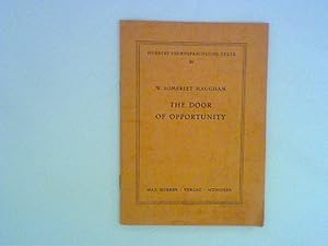Bild des Verkufers fr The Door of Opportunity Huebers fremdsprachliche Texte 89. zum Verkauf von ANTIQUARIAT FRDEBUCH Inh.Michael Simon