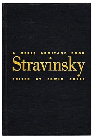 Seller image for Igor Stravinsky, A Merle Armitage Book for sale by Schindler-Graf Booksellers