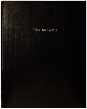Seller image for Vocal Score of The Mikado; or The Town of Titipu. Arrangement for Pianoforte by George Lowell Tracy, No. 13809 for sale by Schindler-Graf Booksellers