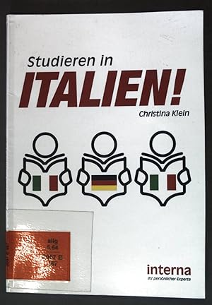Image du vendeur pour Studieren in Italien. mis en vente par books4less (Versandantiquariat Petra Gros GmbH & Co. KG)