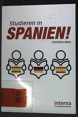Image du vendeur pour Studieren in Spanien. mis en vente par books4less (Versandantiquariat Petra Gros GmbH & Co. KG)