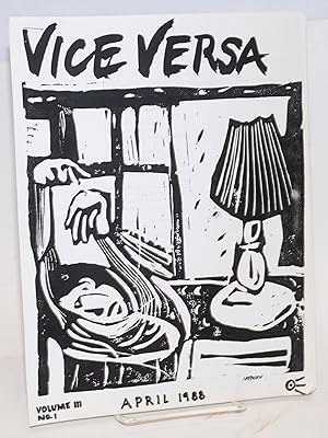 Bild des Verkufers fr Vice Versa vol. 3, #1, April 1988 zum Verkauf von Bolerium Books Inc.