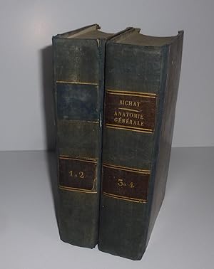Anatomie générale appliquée à la physiologie et à la médecine. Paris. Chez Brosson, Gabon et Cie....