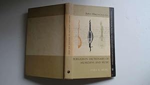 Seller image for PERGAMON DICTIONARY OF MUSICIAN & MUSIC: VOLUME II - MUSIC. for sale by Goldstone Rare Books