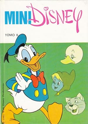 Imagen del vendedor de MINI DISNEY N8. LOS ARISTOGATOS. dONALD Y LE PERRITO PERDIDO. EL PATITO FEO. CAPERUCITA ROJA. BONGO a la venta por Librera Vobiscum