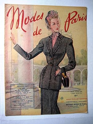 Modes de Paris N° 67 du 12 Mars 1948