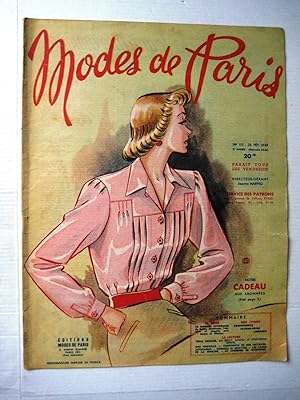 Modes de Paris N° 115 du 25 Février 1949
