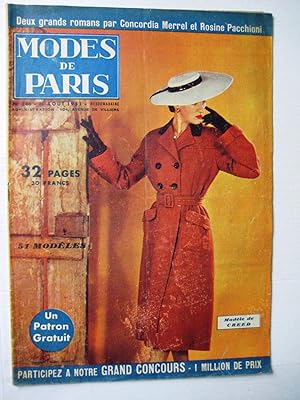 Modes de Paris N° 246 du 31 Août 1951