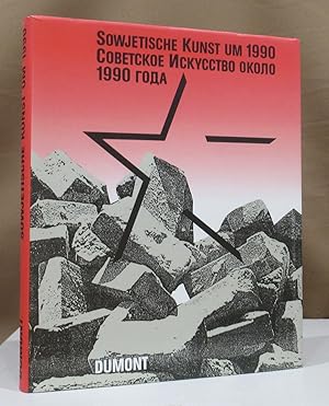 Imagen del vendedor de Sowjetische Kunst um 1990. Cobtckoe Nckycctbo Okono 1990 rona. Binationale CCCP. Stdtische Kunsthalle Dsseldorf. The Israel Museum, Weisbord Pavilion, Jerusalem 1991. Mit Untersttzung des Auswrtigen Amtes der Bundesrepublik Deutschland, des Kulturministers und der Stiftung Kunst und Kultur NRW und von " Sojuschudoscheport, Moskau. a la venta por Dieter Eckert