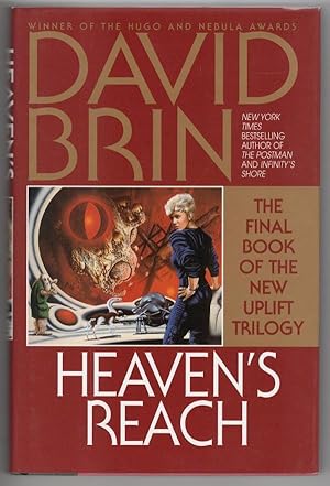 Imagen del vendedor de Heaven's Reach by David Brin (First Edition) Signed a la venta por Heartwood Books and Art