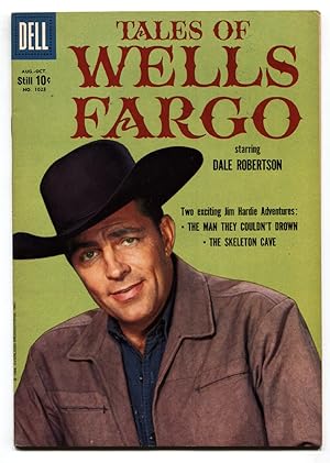 Seller image for Four Color Comics #1023 Tales of Wells Fargo TV Photo cover VF for sale by DTA Collectibles