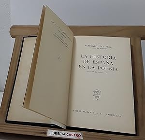 Seller image for La historia de Espaa en la poesa for sale by Librera Castro