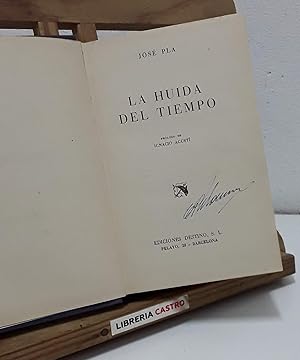 Imagen del vendedor de La huida del tiempo a la venta por Librera Castro