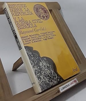 Imagen del vendedor de Estudios sobre la República y la guerra civil española a la venta por Librería Castro