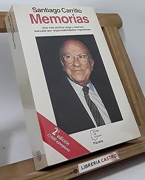 Imagen del vendedor de Memorias a la venta por Librera Castro