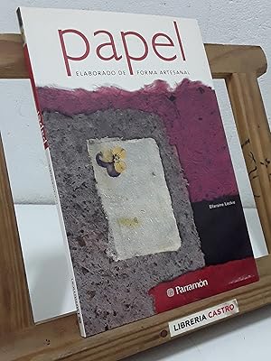 Image du vendeur pour Papel elaborado de forma artesanal mis en vente par Librera Castro