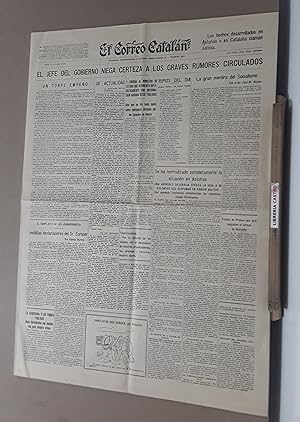 El Correo Catalán (dos números de 1934)