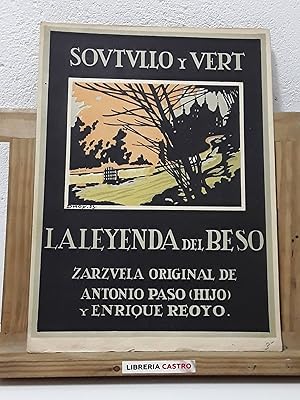 La leyenda del beso. Zarzuela