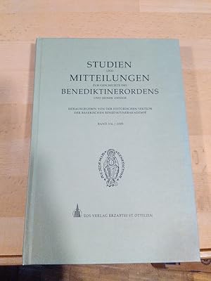 Bild des Verkufers fr Studien und Mitteilungen zur Geschichte des Benediktinerordens und seiner Zweige. Band 116 / 2005. zum Verkauf von Antiquariat Thomas Nonnenmacher